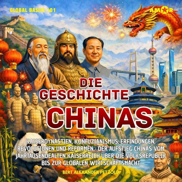 Die Geschichte Chinas - Kaiserdynastien, Konfuzianismus, Erfindungen, Revolutionen und Reformen - Vom jahrtausendealten Kaiserreich zur Volksrepublik