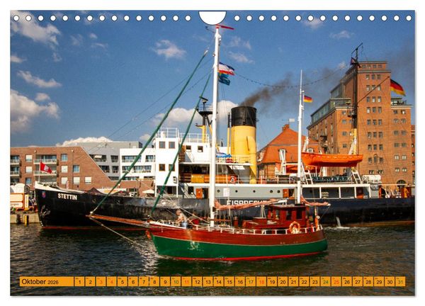 Produktbild: Wismarer Bucht - Impressionen zwischen Kl&uuml;tzer Winkel und der Insel Poel (Wandkalender 2026 DIN A4 quer), CALVENDO Monatskalender
