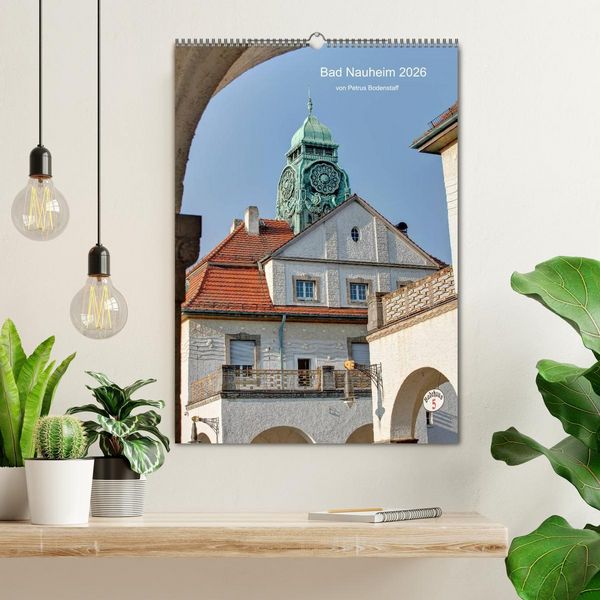 Produktbild: Bad Nauheim 2026 von Petrus Bodenstaff (Wandkalender 2026 DIN A2 hoch), CALVENDO Monatskalender
