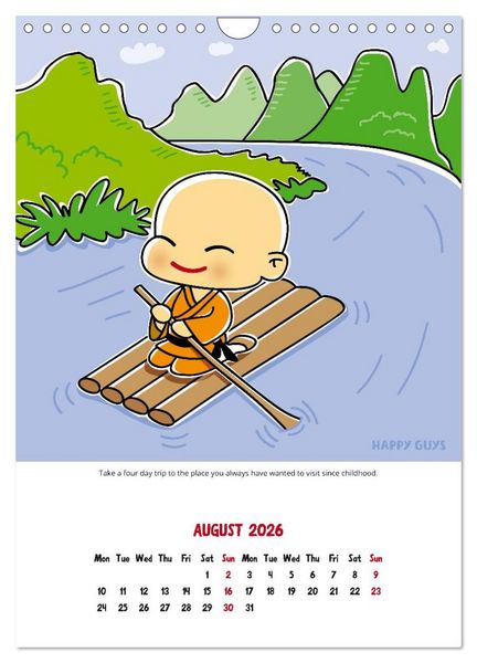 Produktbild: Mindfulness 2026 (Wall Calendar 2026 DIN A4 portrait), CALVENDO 12 Month Wall Calendar