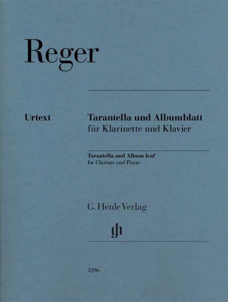 Produktbild: Max Reger - Tarantella und Albumblatt