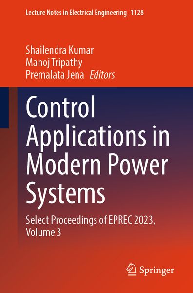 Produktbild: Control Applications in Modern Power Systems