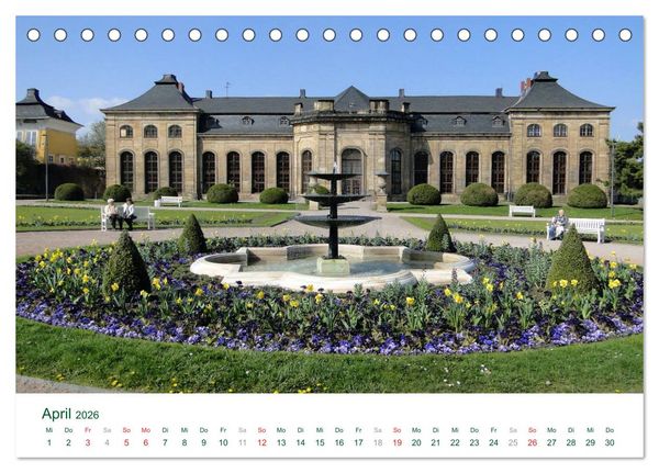 Produktbild: Residenzstadt GOTHA (Tischkalender 2026 DIN A5 quer), CALVENDO Monatskalender