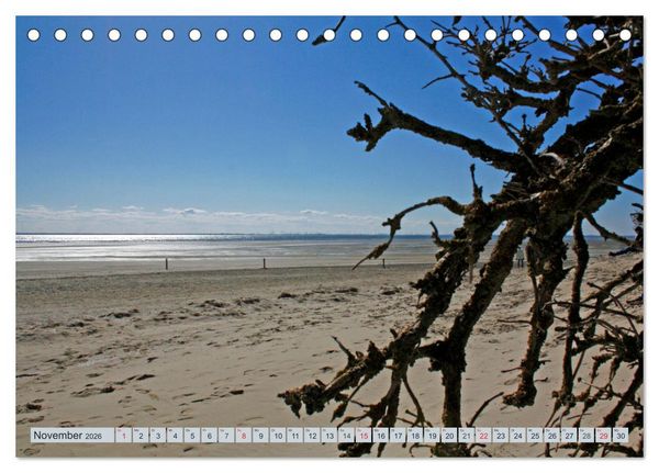 Produktbild: Langeoog - Natur Pur (Tischkalender 2026 DIN A5 quer), CALVENDO Monatskalender