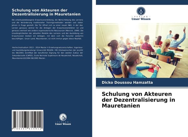 Schulung von Akteuren der Dezentralisierung in Mauretanien, Taschenbuch von Dicko Doussou Hamzatta, Verlag Unser Wissen, 9786203615012