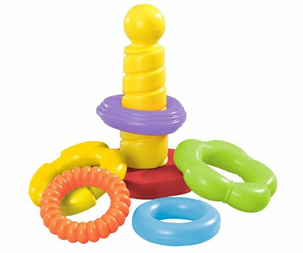 Produktbild: Simba 104018158 - ABC Ringpyramide 6-teilig