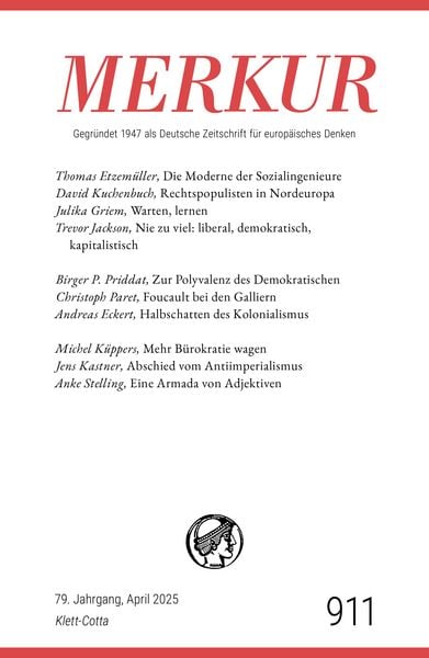 Produktbild: MERKUR 4/2025, Jg.79
