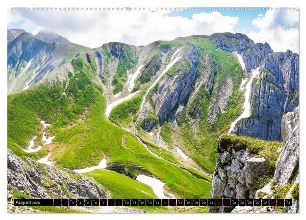 Produktbild: Wundersch&ouml;ne Zugspitzarena (hochwertiger Premium Wandkalender 2026 DIN A2 quer), Kunstdruck in Hochglanz