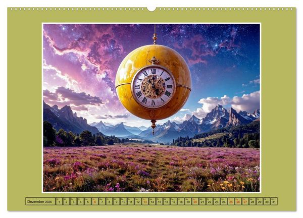 Produktbild: Surrealistische Visionen (Wandkalender 2026 DIN A2 quer), CALVENDO Monatskalender