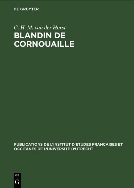 Produktbild: Blandin de Cornouaille