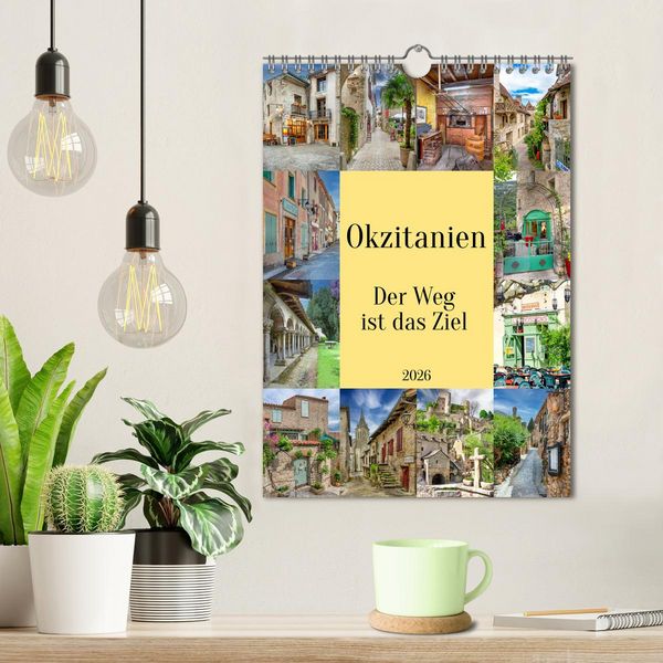 Produktbild: Okzitanien, Der Weg ist das Ziel (Wandkalender 2026 DIN A4 hoch), CALVENDO Monatskalender