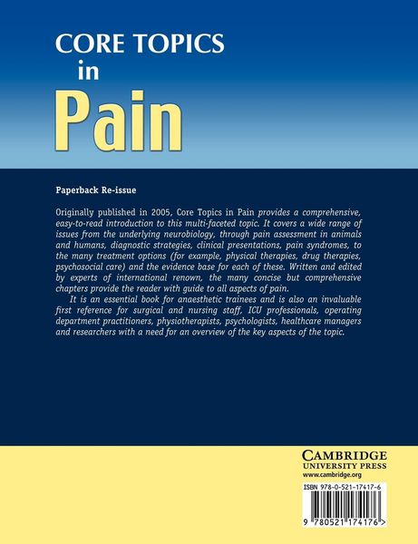 Produktbild: Core Topics in Pain