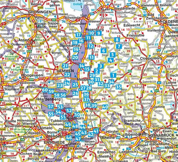 Produktbild: ROTHER Wanderf&uuml;hrer Emsland - Grafschaft Bentheim