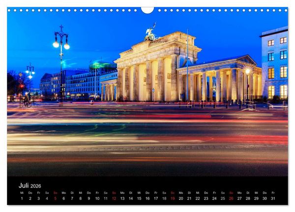 Produktbild: Berlin dynmaic (Wandkalender 2026 DIN A3 quer), CALVENDO Monatskalender