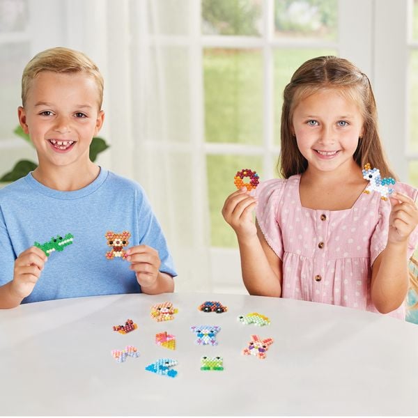 Produktbild: Aquabeads 35089 - Aquarellperlen, 800 Bastelperlen in 8 Aquarellfarben, Nachf&uuml;llset