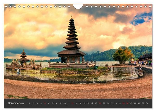 Produktbild: Bali - Insel der G&ouml;tter (Wandkalender 2027 DIN A4 quer), CALVENDO Monatskalender