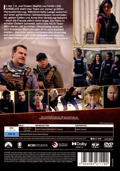 Produktbild: Navy CIS Los Angeles - Season 14 [6 DVDs]