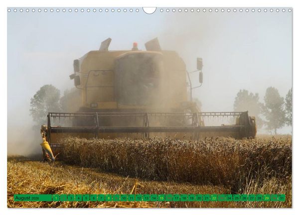 Produktbild: Landwirtschaft - Maschinen im Einsatz (Wandkalender 2026 DIN A3 quer), CALVENDO Monatskalender