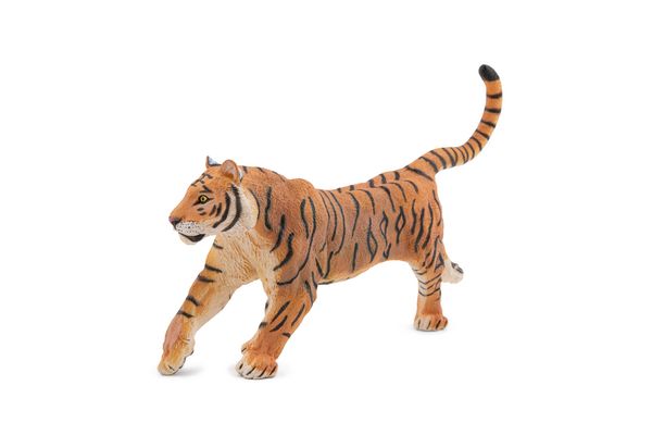 Produktbild: Papo Spielfigur Laufender Tiger orange/schwarz 7cm