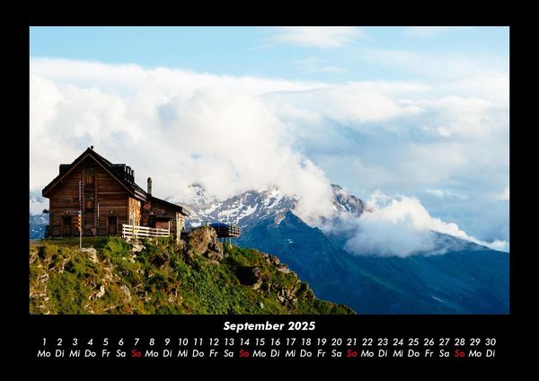 Produktbild: Berglandschaften 2025 Fotokalender DIN A3