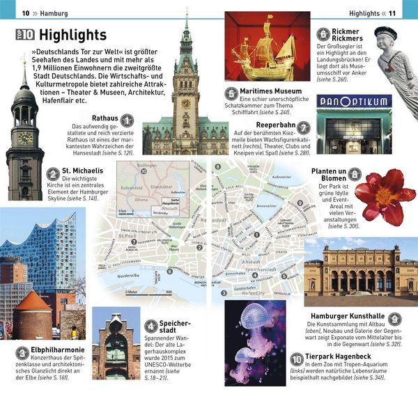 Produktbild: TOP10 Reisef&uuml;hrer Hamburg