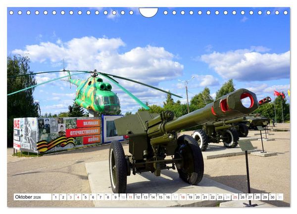 Produktbild: Stalinorgel und T-34 - Sowjetische Milit&auml;rhistorie (Wandkalender 2026 DIN A4 quer), CALVENDO Monatskalender
