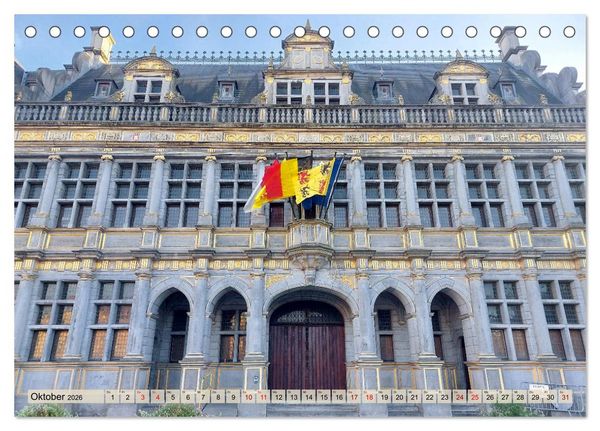 Produktbild: Tournai - Malerisches Belgien (Tischkalender 2026 DIN A5 quer), CALVENDO Monatskalender