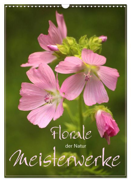 Produktbild: Florale Meisterwerke der Natur (Wandkalender 2026 DIN A3 hoch), CALVENDO Monatskalender