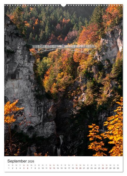 Produktbild: Herbstliches Allg&auml;u (Wandkalender 2026 DIN A2 hoch), CALVENDO Monatskalender