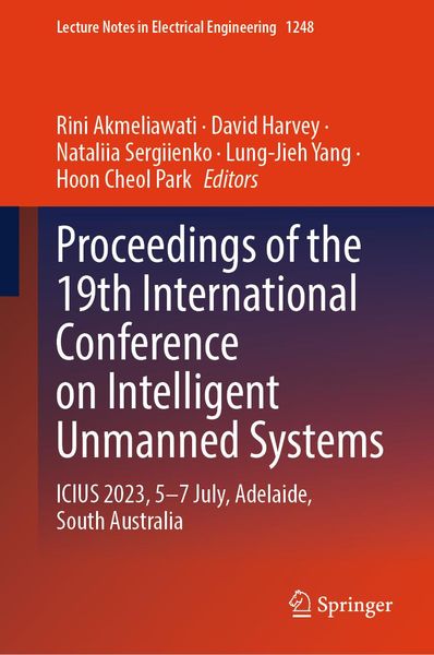Produktbild: Proceedings of the 19th International Conference on Intelligent Unmanned Systems