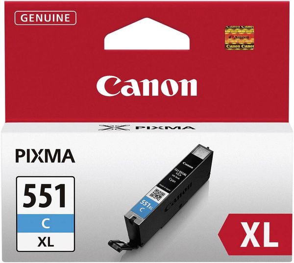 Canon Druckerpatrone CLI-551C XL Original Cyan 6444B001