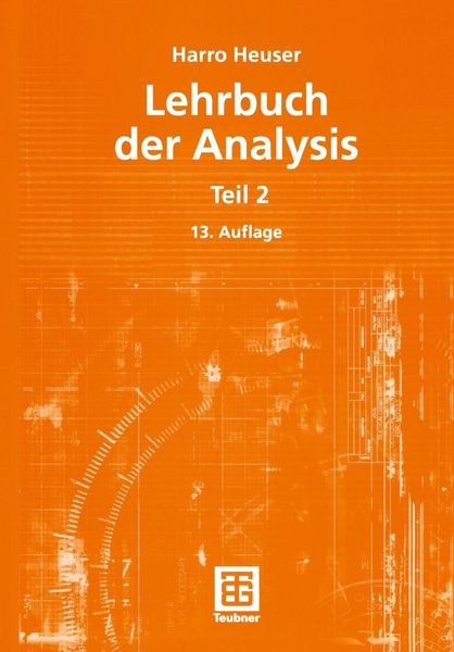 Produktbild: Lehrbuch der Analysis
