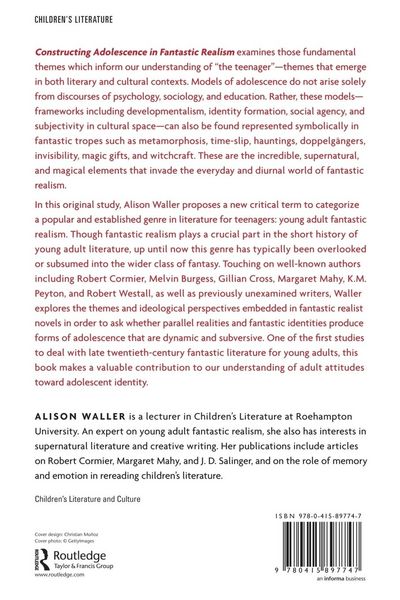 Produktbild: Constructing Adolescence in Fantastic Realism