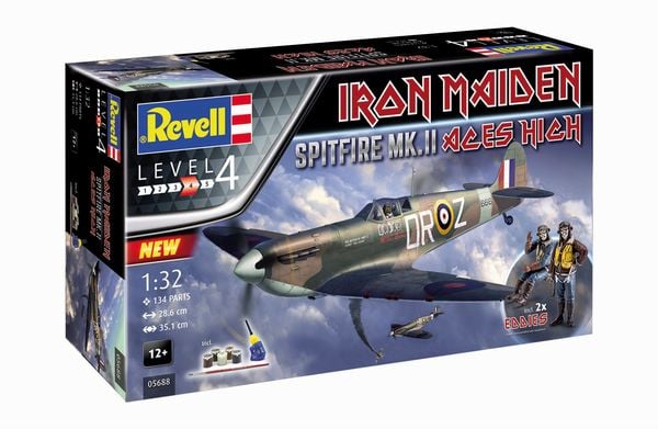 Produktbild: Geschenkset Spitfire Mk.II "Aces High" Iron Maiden
