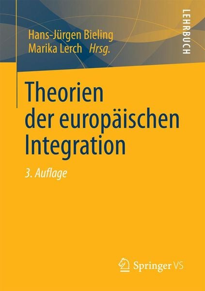 Produktbild: Theorien der europ&auml;ischen Integration