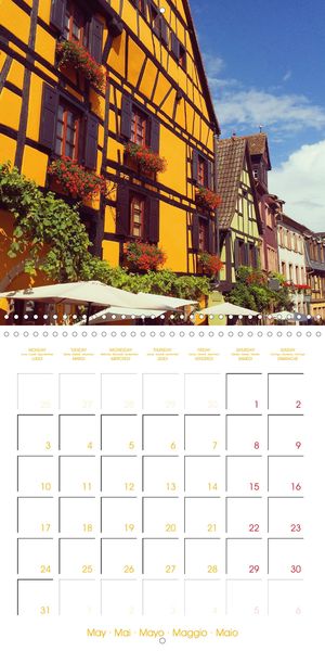 Produktbild: Wojciech, G: France Alsace - Charming Wine Region (Wall Cale