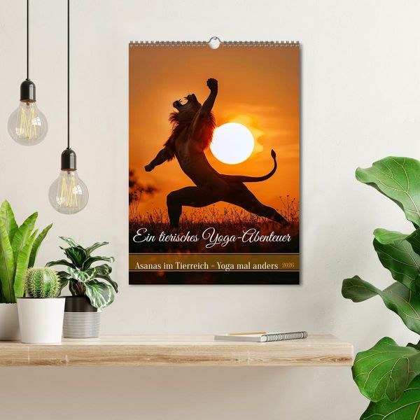 Produktbild: Ein tierisches Yoga-Abenteuer (Wandkalender 2026 DIN A3 hoch), CALVENDO Monatskalender