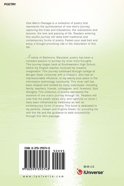 Produktbild: One Man's Passage