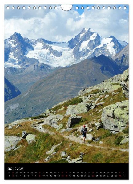 Produktbild: Trail Running Passion et &eacute;motion (Calendrier mural 2026 DIN A4 horizontal), CALVENDO calendrier mensuel