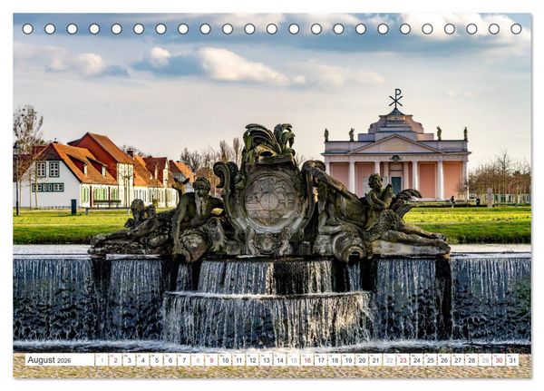 Produktbild: Deutsche Bundesl&auml;nder - Mecklenburg-Vorpommern (Tischkalender 2026 DIN A5 quer), CALVENDO Monatskalender