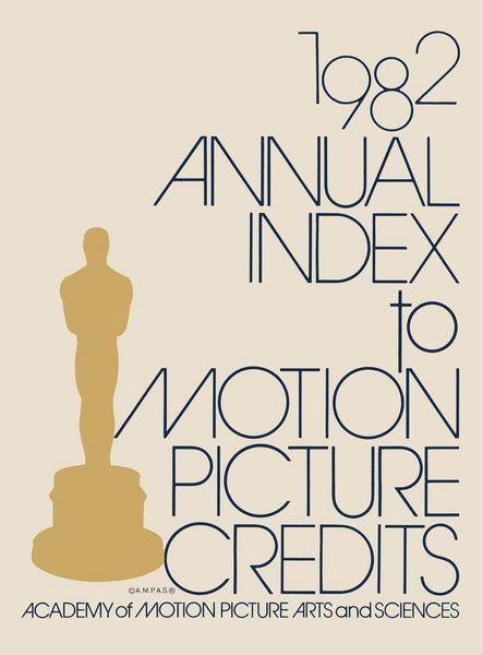 Produktbild: Annual Index to Motion Picture Credits 1982