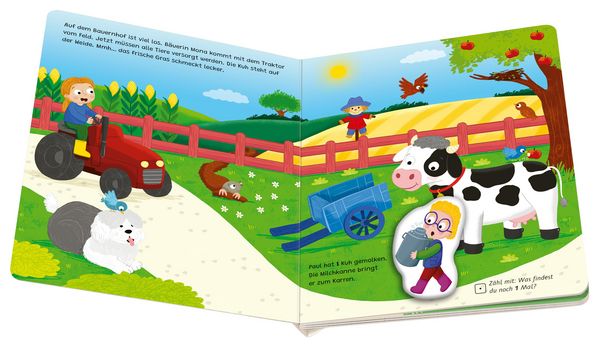Produktbild: Play+ Mein Spiel mit-Magnetbuch Komm, wir lernen Zählen - ab 18 Monate