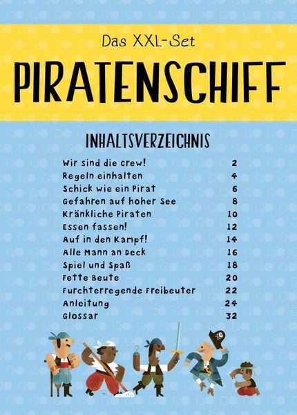 Produktbild: Das XXL-Set &ndash; Bauen, Wissen, Spielen: Piratenschiff