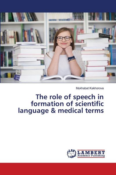 Produktbild: The role of speech in formation of scientific language & medical terms