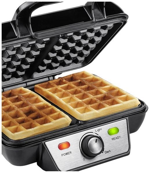 Produktbild: Tristar WF-2195 Waffeleisen Schwarz, Silber