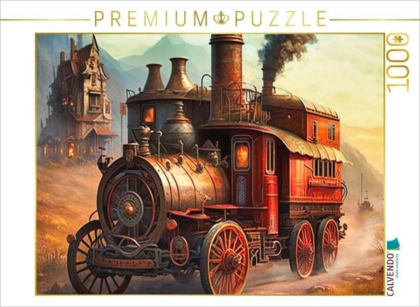 Produktbild: CALVENDO Puzzle Unter Dampf | 1000 Teile Lege-Gr&ouml;&szlig;e 64x48cm Foto-Puzzle f&uuml;r gl&uuml;ckliche Stunden