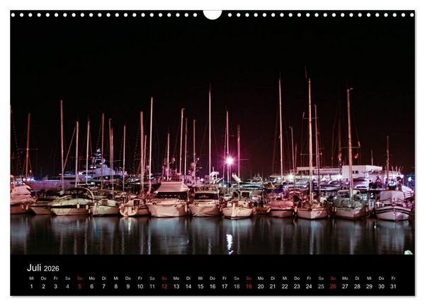 Produktbild: Ibiza by night (Wandkalender 2026 DIN A3 quer), CALVENDO Monatskalender