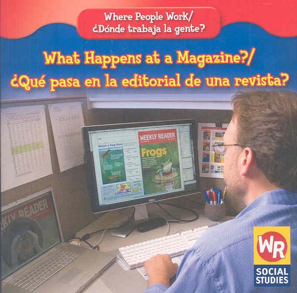 Produktbild: What Happens at a Magazine?/Que Pasa En El Editorial de Una Revista?