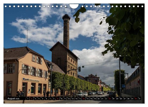 Produktbild: Schwetzinger Stadtansichten (Wandkalender 2026 DIN A4 quer), CALVENDO Monatskalender