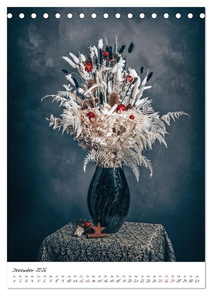 Produktbild: Blumen Bouquet (Tischkalender 2026 DIN A5 hoch), CALVENDO Monatskalender
